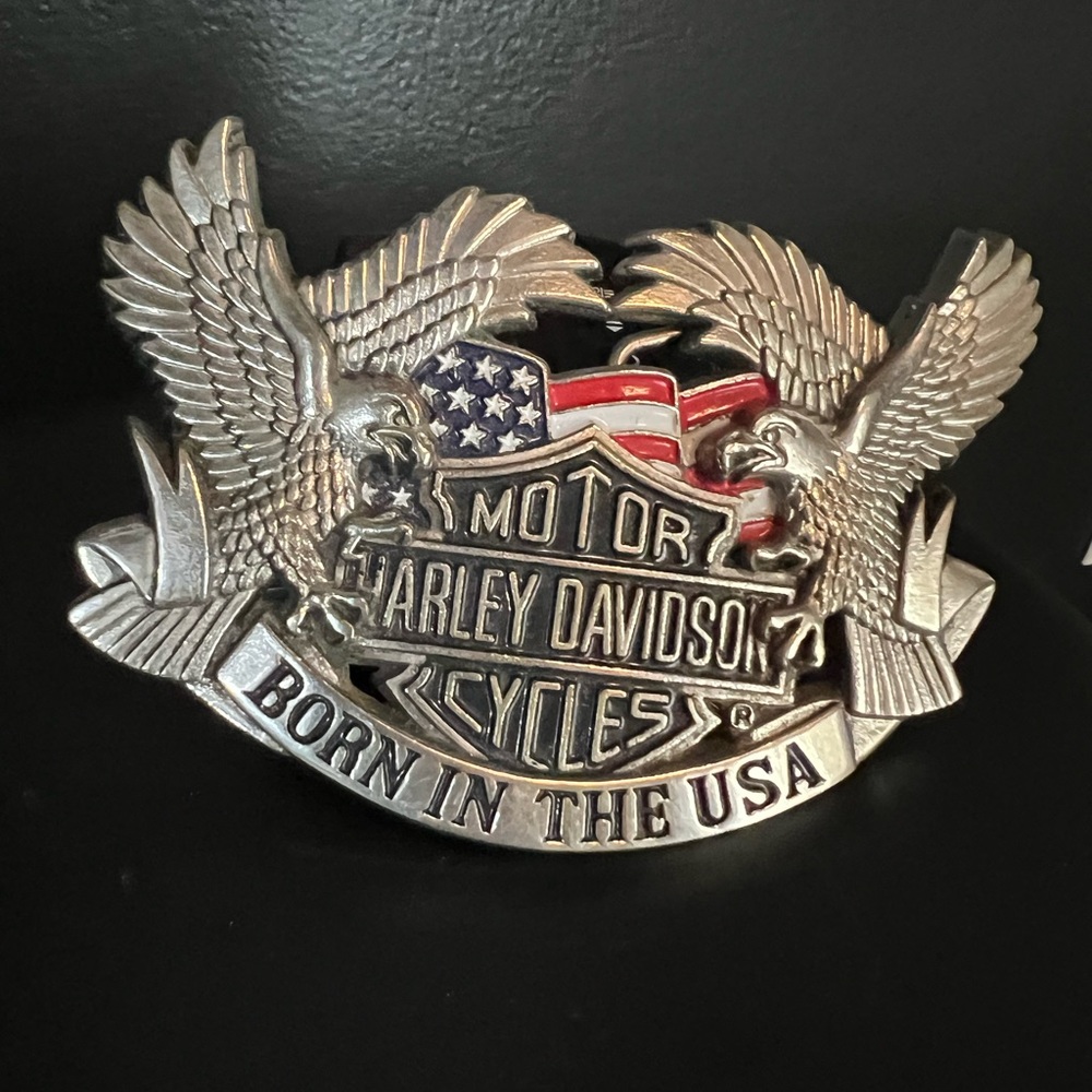Harley Davidson Buckle Belt